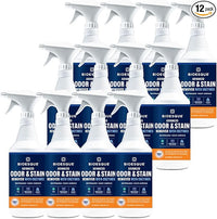 Bioesque Advanced Odor & Stain Remover with Enzymes, 32 Fl Oz (Pack of 12)