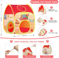 AILUKI 35PCS Cat Toys Variety Pack for Indoor Cats - Orange - image 4