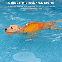 Queenmore Dog Life Jacket with Front Float - Large / Orange - image 2