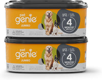 Pet Genie Refill Bags, Jumbo 2-Pack, 56 Total ft - 1 Count (Pack of 2)