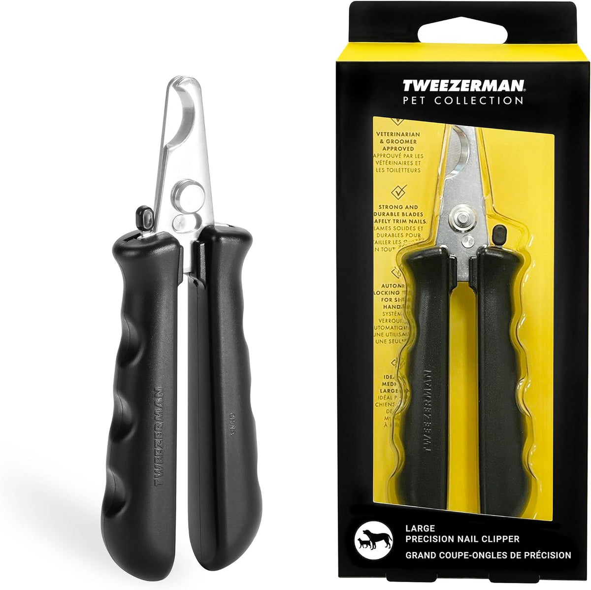 Tweezerman Small Nail Clippers for Pets - Large