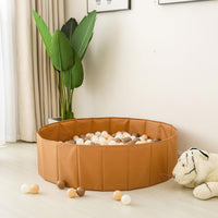 TRENDPLAY beige foldable ball pit play tent for kids, dogs and cats - view 8