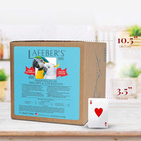 LAFEBER'S Premium Daily Diet Pellets Pet Bird Food, Made with Non-GMO and Human-Grade Ingredients, for Macaws and Cockatoos, 25 lb
