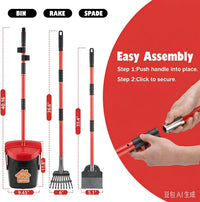 HUZSV Pooper Scooper with 40.16" Long Handle - image 3