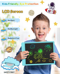 FLUESTON LCD Writing Tablet for Kids - 11"W x 7.5"H / Delightful Dolphin Blue - image 2