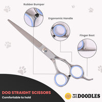 Dog Grooming Scissors Kit, Curved - Long - image 4
