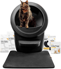 Whisker Litter-Robot 4 Supply & Accessory Bundle, Automatic - Black / Supply & Accessory Bundle