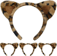 Beviliu Dog Ears Golden Movable - Leopard Print / 1 Count (Pack of 4)