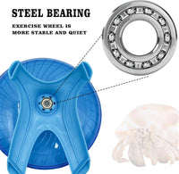 Hermit Crabs Wheel Toy, Hamster Running Wheel Toys - Large / Blue - image 3