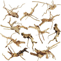 Aquarium Driftwood Reptile Branches Wood Natural Spiderwood Driftwood - 11 Pcs