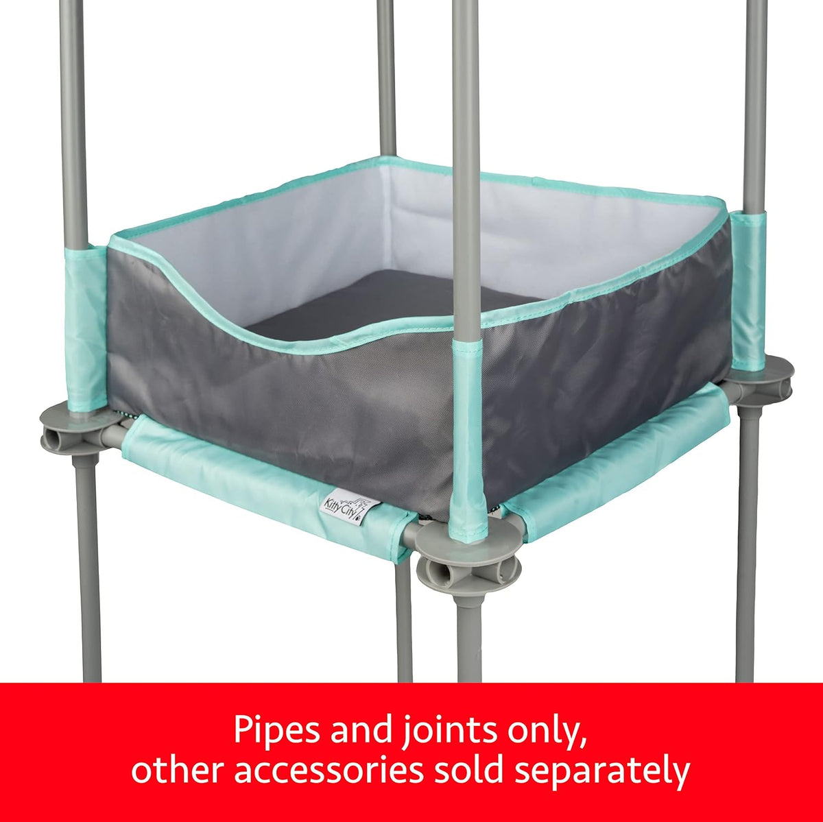 Kitty City Outdoor Catio Furniture & Play Kits for Cats - Pipes & Joints Bulk Pack - image 3