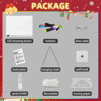 Led Drawing Board with 13 Light Effects - image 2