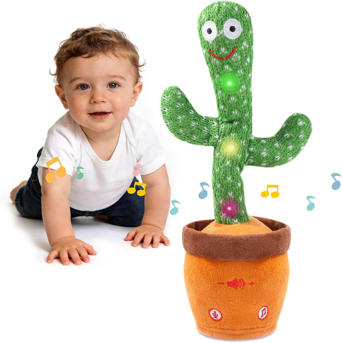 Dancing Talking Giraffe Toy, Singing Giraffe Baby Toys for Kids – Fun for Kids & Family - Cactus