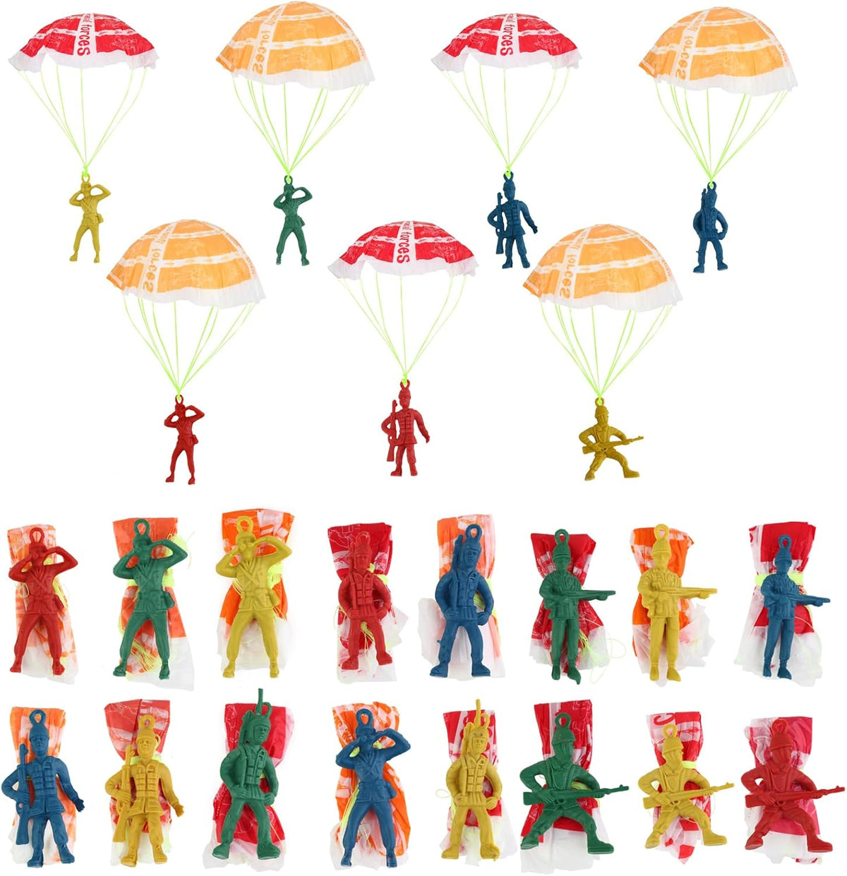 Manmel 40PCS Parachute Toy