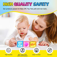 Squishy Fidget Toys Stress Cube - 3pcsstresscube - image 3