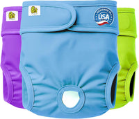 Reusable Washable Dog Diapers - Solid / X-Large (23″-35″ Waist)