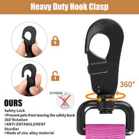 Tactical Dog Collar - Dog Collar with Control Handle for Medium Large Dogs – Essentials for Dogs - Pink Set / XL - image 3