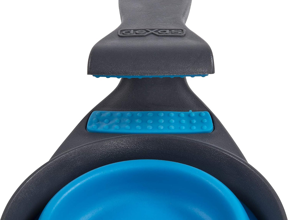 Dexas Popware for Pets Collapsible Klip Scoop - 1 Cup Capacity (Pack of 2) / Pro Blue - image 4