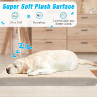 Dog Bed Covers Replacement Washable 100% Waterproof Dog Bed Sheets - Beige-30 x 20 inch - image 3