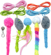 Automatic Interactive Cat Toy for Indoor Cats - Colorful
