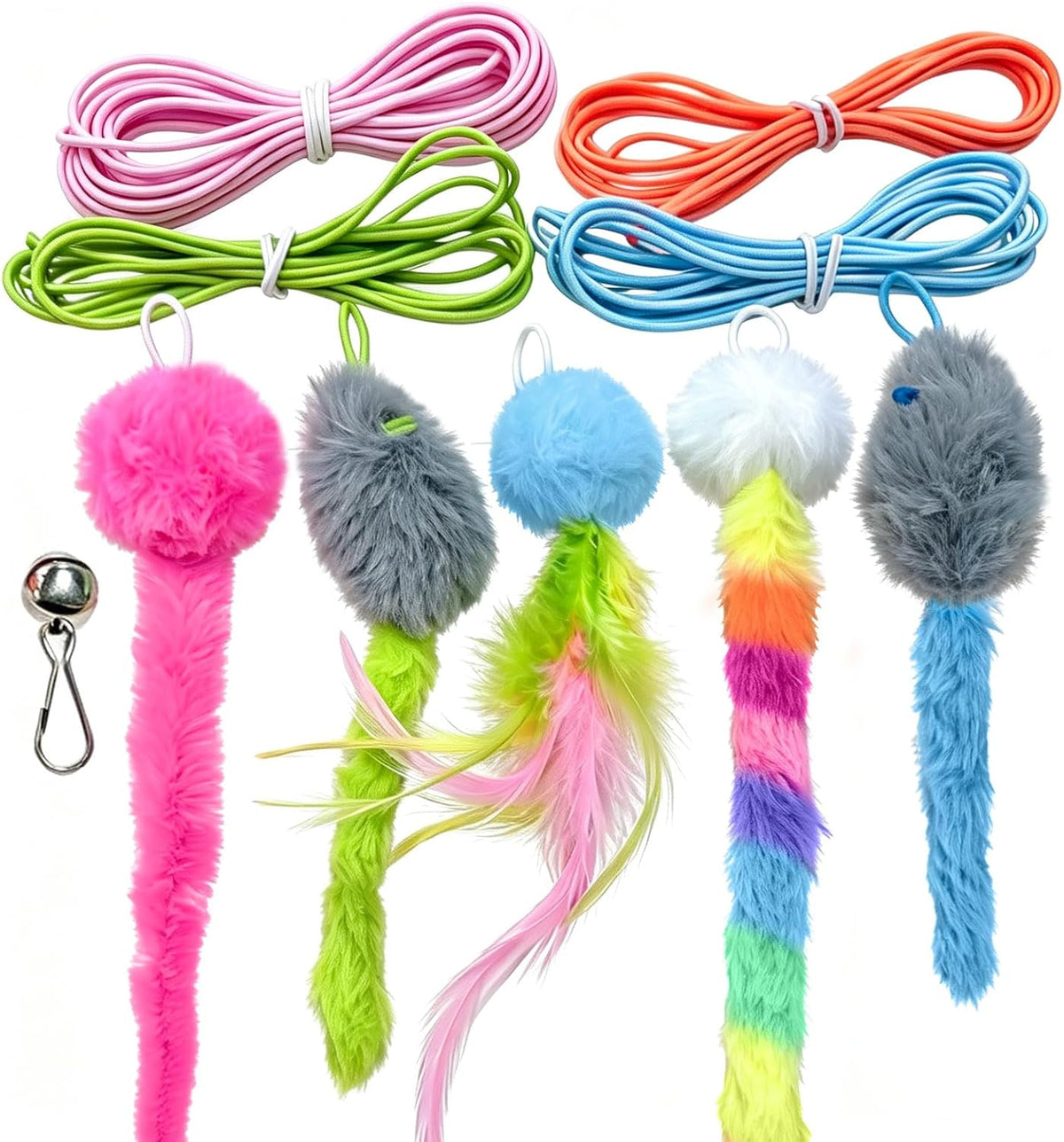 Automatic Interactive Cat Toy for Indoor Cats - Colorful