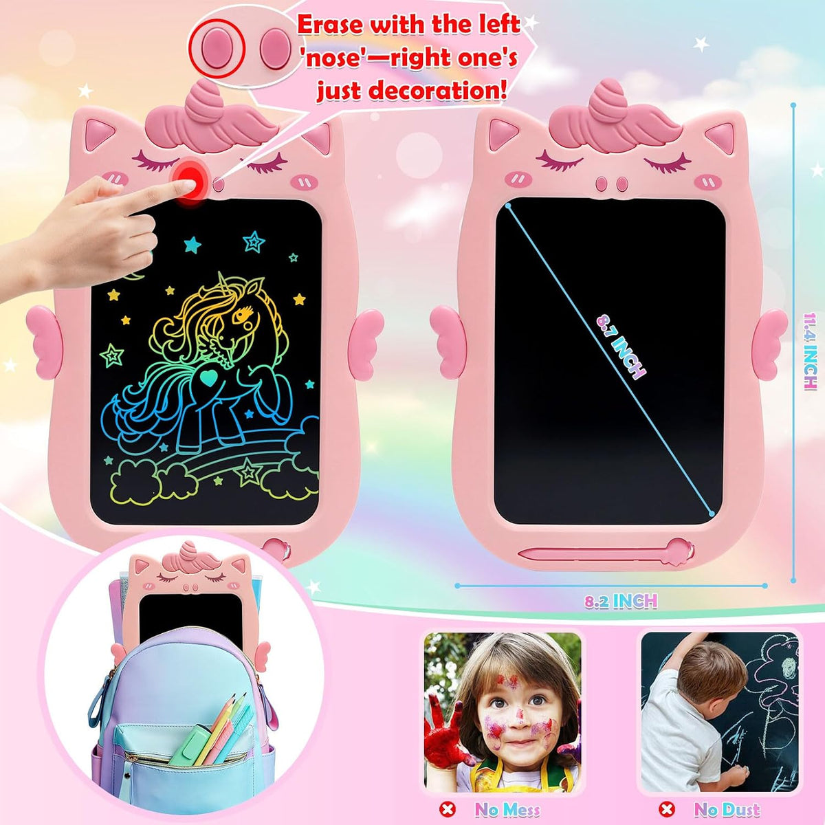 YUBALEER Toys for 1 2 3 Year Old Girl Gifts - Pink - image 3