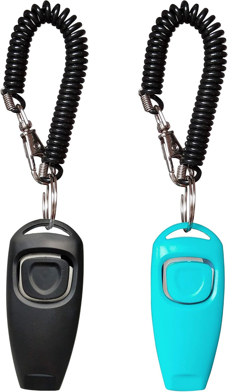 Pet Training Clicker Whistle with Wrist Strap