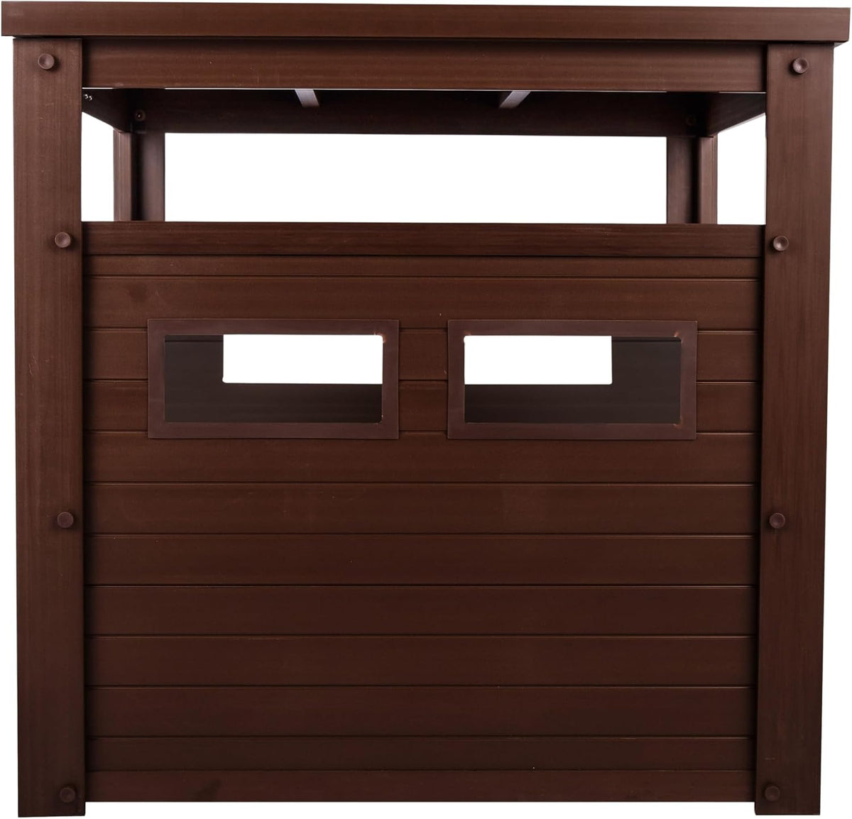 New Age Pet ECOFLEX Litter Loo Enclosure - Brown / Jumbo - image 3