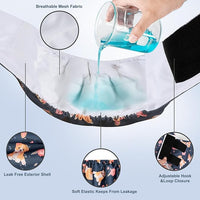 5 Pack Dog Diapers Male,Reusable Leakproof Pet Soft Dog Belly Band Wraps,High Absorbency Male Dog Diaper,Wider Washable Belly Band for Doggy Incontinence and Puppy Training