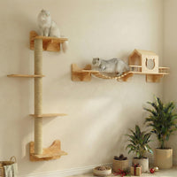 NOVGOBHOT Cat Wall Shelves for Large Cats - 10 PCS