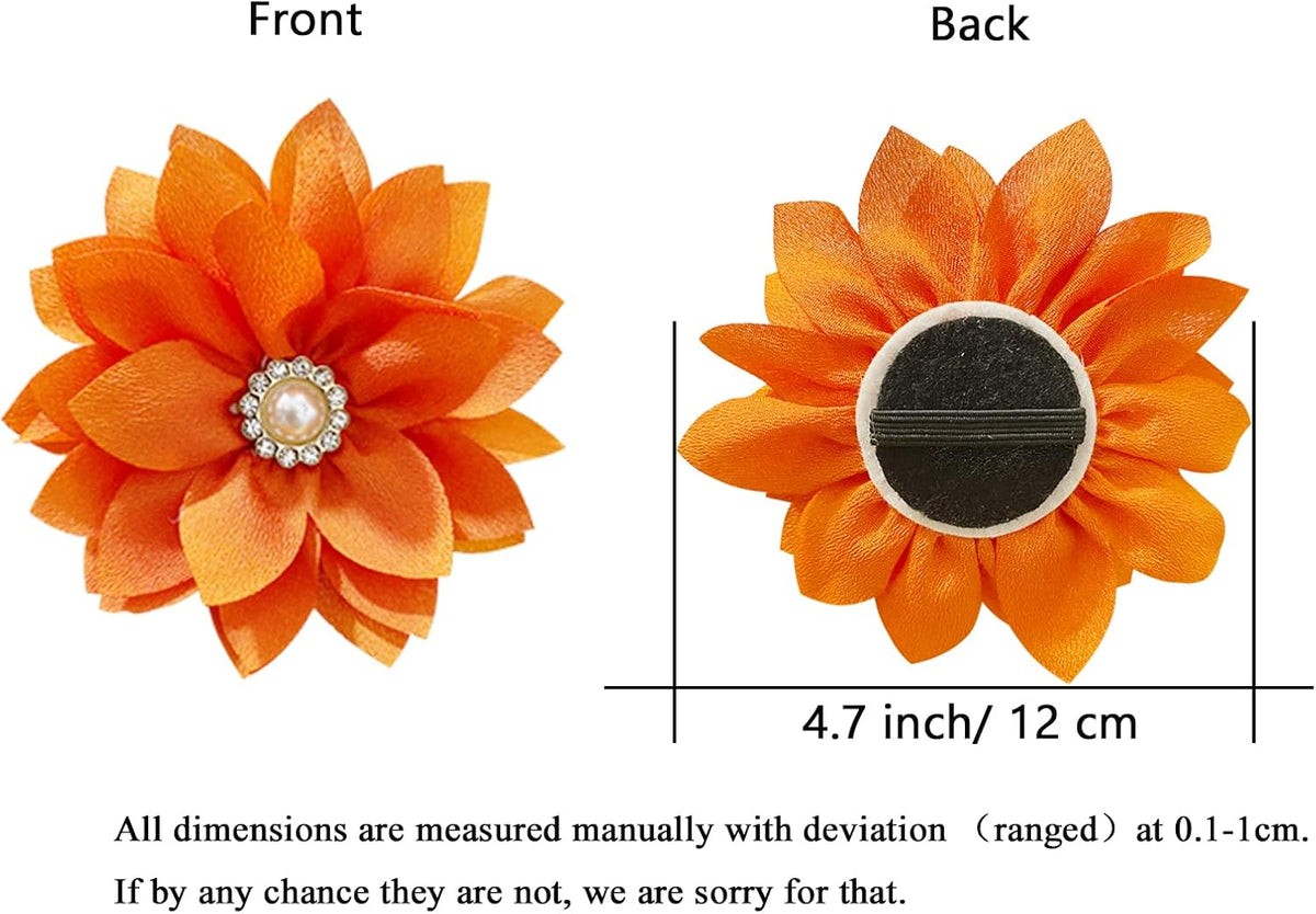 Collar Flowers with Pearl - Large - image 2