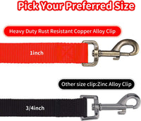 Hi Kiss Dog/Puppy Obedience Recall Training Agility Lead - 15 Feet / T4:Large Dog Thicken red - image 3