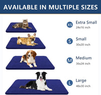Smiry Dog Door Mat for Muddy Paws 30x20 - 24"X16" / Navy Blue - image 3
