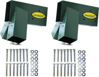 Eastern Jungle Gym Easy 1-2-3 A-Frame 2 Brackets for Swing Set - 2 A-Frame Swing Set Brackets