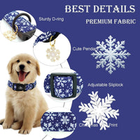 Elegant little tail Dog Collar - Snow / Large (Pack of 1) - image 2