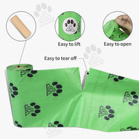 Dog Poop Bags Rolls with Dispenser 150 Count Biodegradable Bags - 1 Count (Pack of 300) / C-Green(Ocean)-300 Bags - image 4