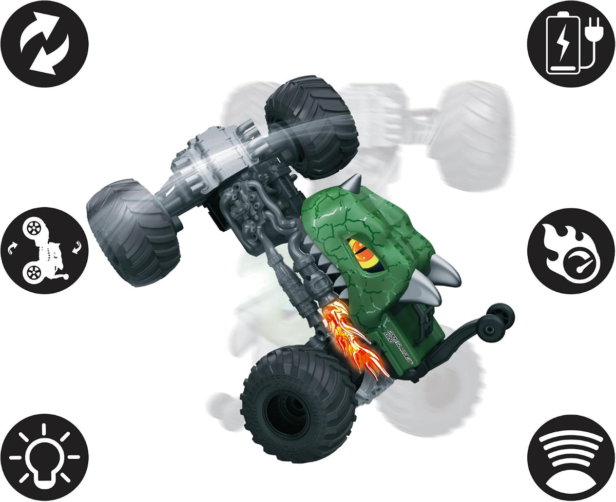 LEXiBOOK, Crosslander RC Motorcycle, RC18 – Fun for Kids & Family - Crosslander Dino - image 3