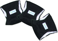 Teamoy Male Dog Belly Band, Reusable Wrap Dog Diapers - Small (Pack of 3) / Black-3pcs - image 3