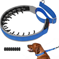 Martingale Dog Training Walking Collar for Pulling, M - Dark Blue / Large,2.5mm,18.5-23.5"Neck