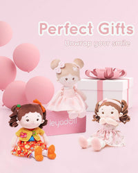 LeyaDoll 16 inch Montessori baby doll with buttons, zippers and laces - view 21