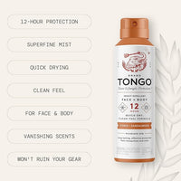 DEET-Free Insect Repellent with Picaridin, The 12 Hour Protection, DEET Alternative - Citrus + Sandalwood