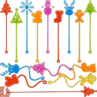 36 Pack Halloween Sticky Hands Toys Spider Web Cat Bat Pumpkin Candy - Christmas Sticky Hand 36