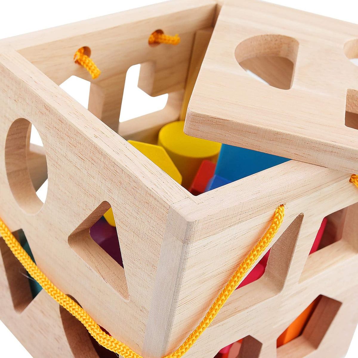 QZMTOY Shape Sorter Toys with 19 Shape Blocks – Fun for Kids & Family - image 4