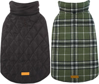 Kuoser Waterproof Dog Coat - Olive Green / Medium (Pack of 1)