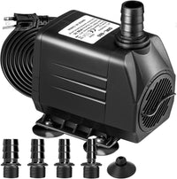 GROWNEER 2 Packs 550GPH Submersible Pump 30W Ultra Quiet Fountain - 950GPH