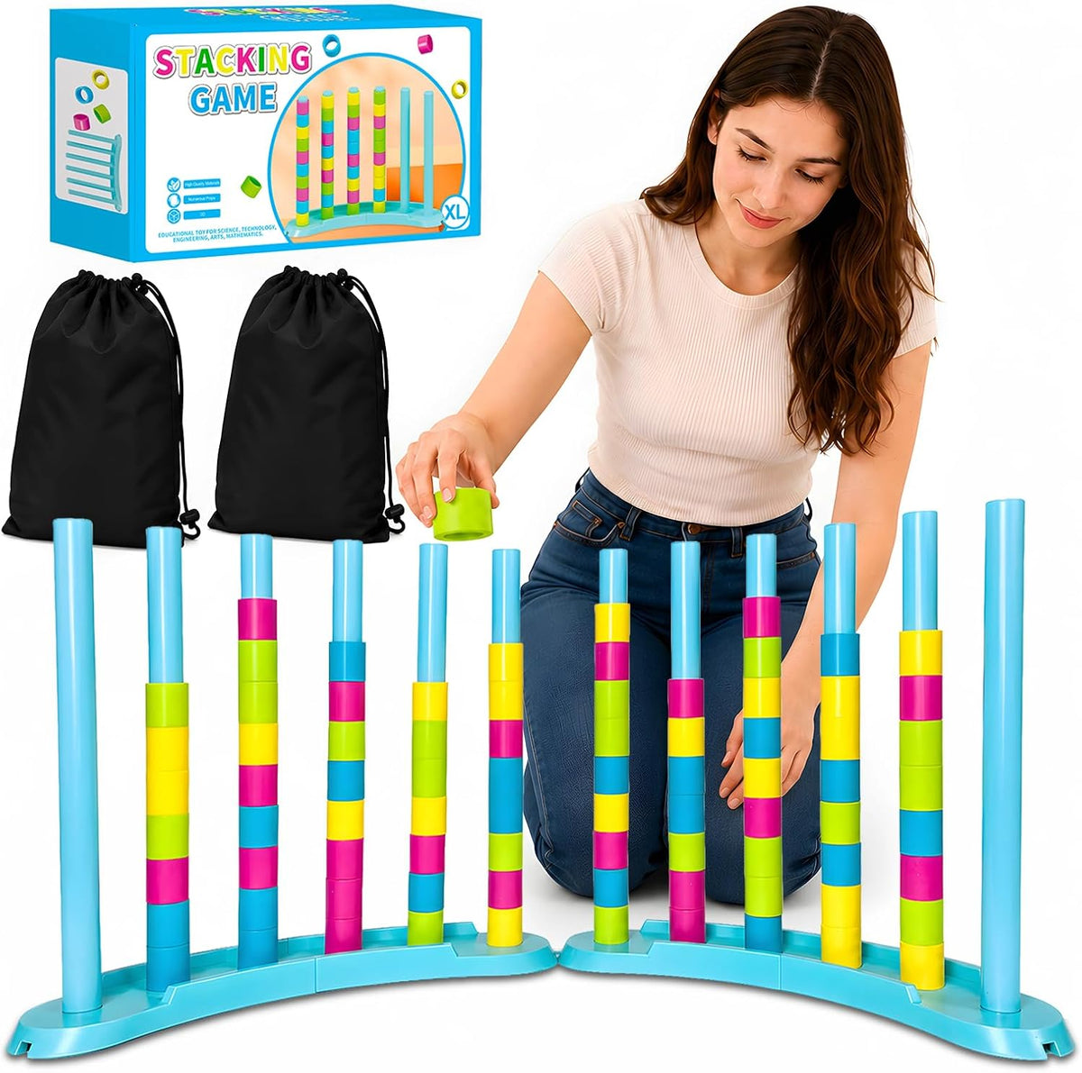 2 Pack Color Matching Challenge Game - Mixed Color / XL- 2 Pack - image 4