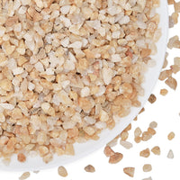 2.5 lbs Coarse Sand for Plants, Desert Silica Sand for Cactus - 2.5 Pounds / Gold Sand