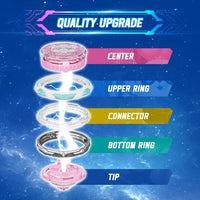 Infinity Nado sword launcher spinning top, Gale Wings metal battle top with sword-shaped launcher - view 28