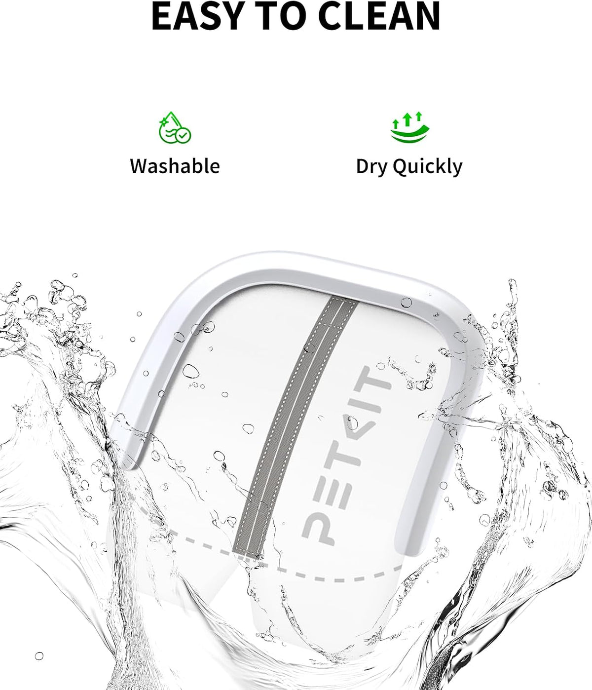 PETKIT Magnetic Dustproof Curtain 3.0 for PUROBOT MAX PRO 2 Self - White - image 4