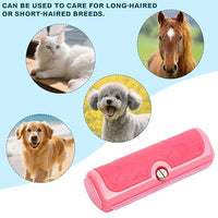 Professional Deshedding Brush for Pets – Grooming Brush for Dogs, Cats & Horses – Shedding Control Comb to Reduce Pet Hair – Ergonomic, Easy Clean Pet Hair Remover Tool